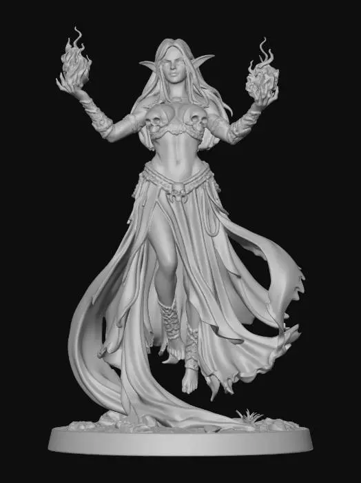 3D model for Necro Enchantress