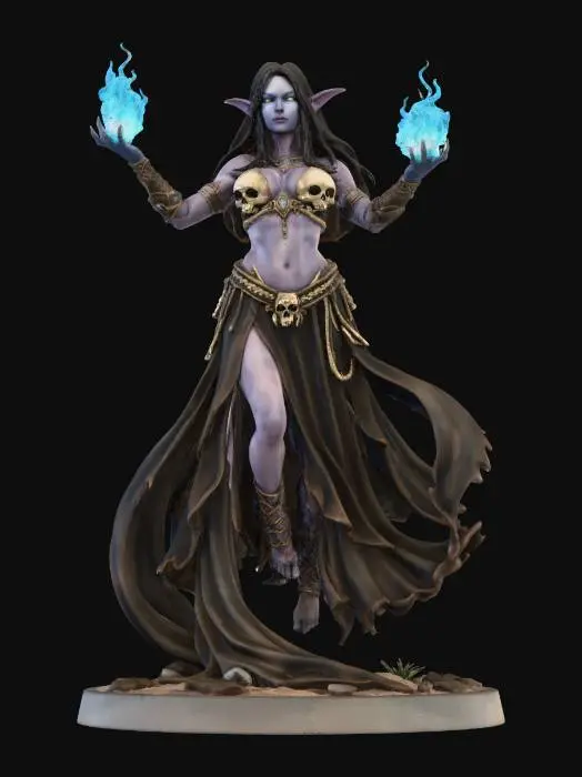 3D model for Necro Enchantress