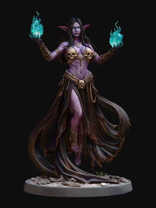 3D model for Necro Enchantress