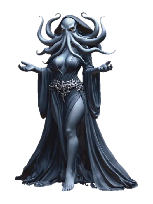 The Vixen Mind Flyer - Dndminifigure 3D model, vytvořený pomocí AI