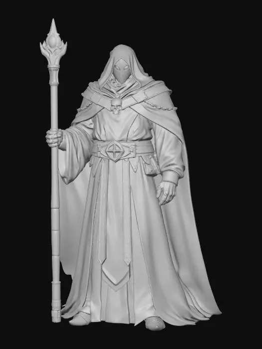 3D model for Skull Clan Cultist Leader