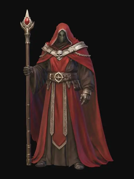 3D model for Skull Clan Cultist Leader