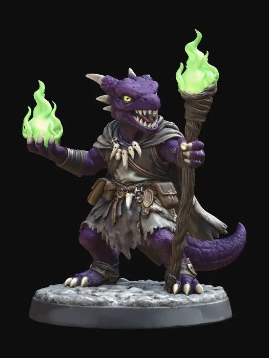 3D model for Kobold Spell Caster