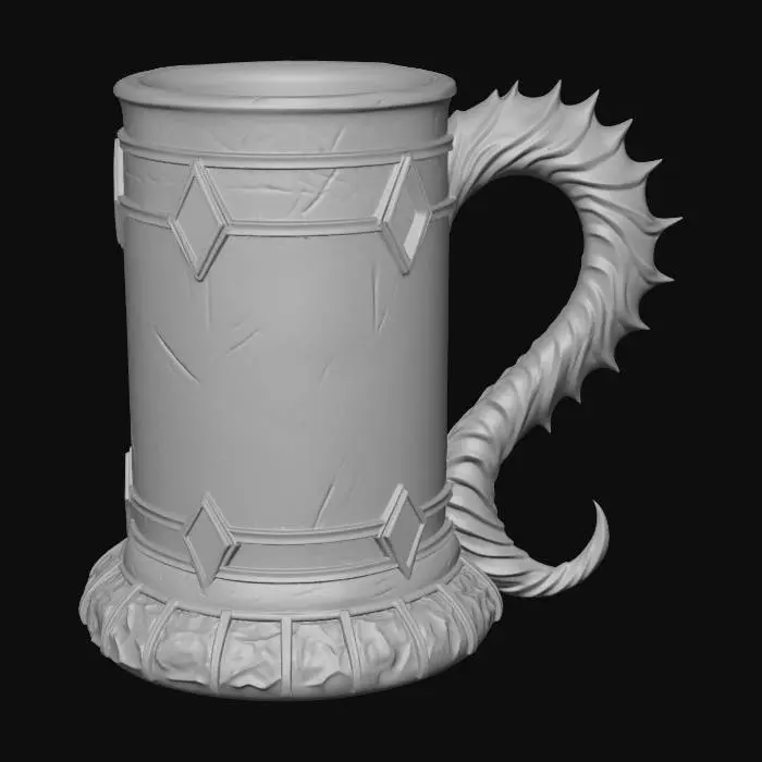 3D model for Dragonspine Tankard