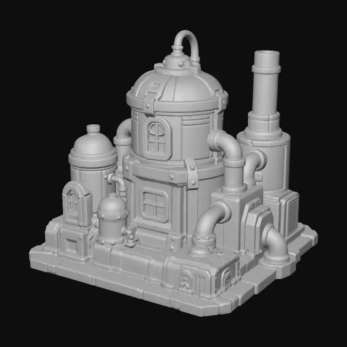3D model for Brassheart Steamworks