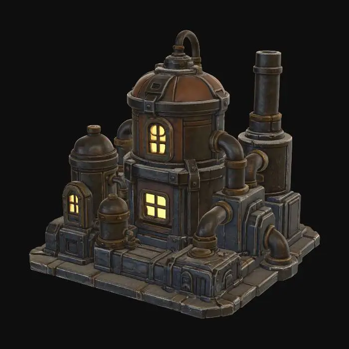 3D model for Brassheart Steamworks