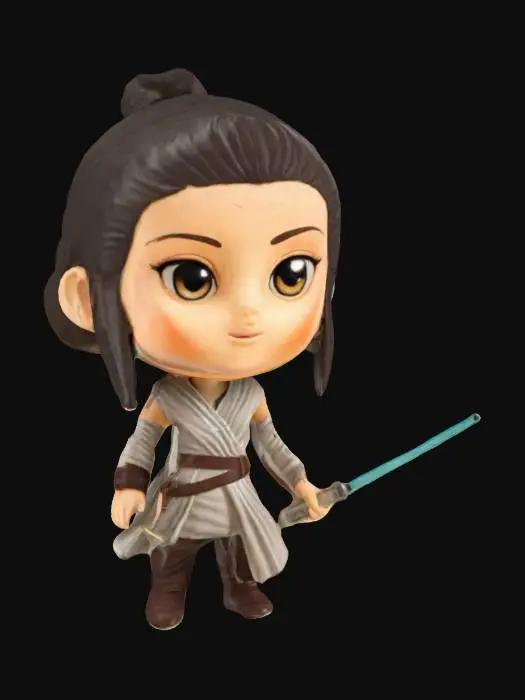 3D model for Desert Warrior Doll