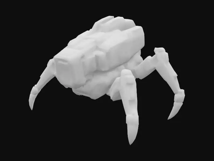 3D model for Metallic Arachnobot