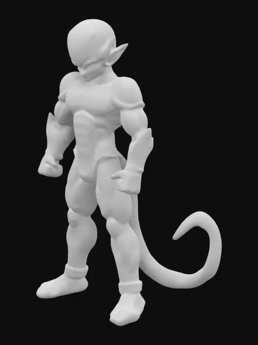 3D model for ドラゴンボールフリーザ、T-pose
