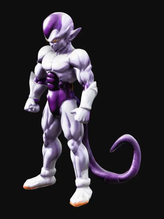 3D model for ドラゴンボールフリーザ、T-pose