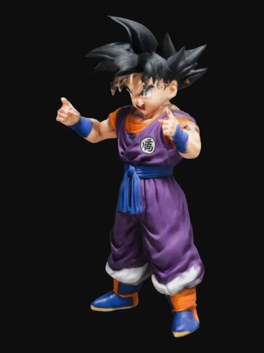 3D model for ドラゴンボール孫ご飯、T-pose