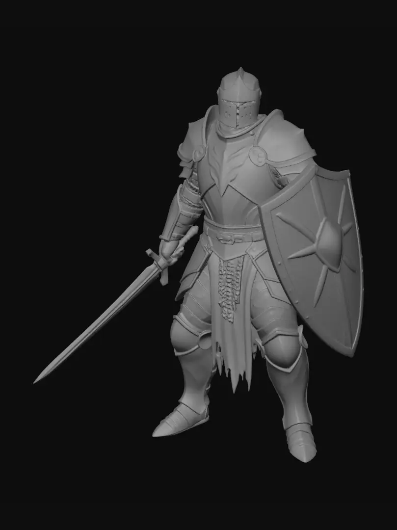 3D model for Icebound Knight
