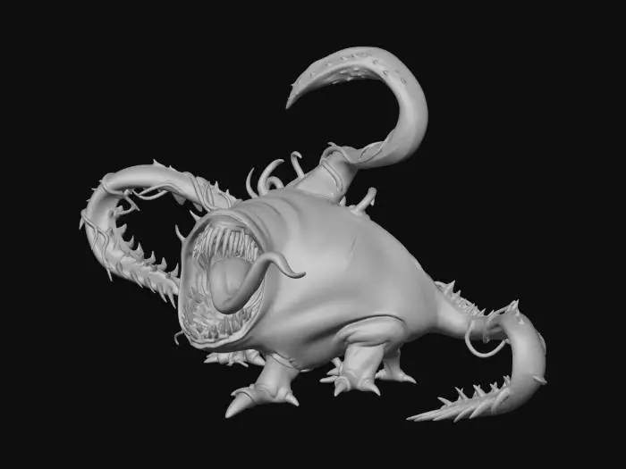 3D model for Deepcoil Mawbeast