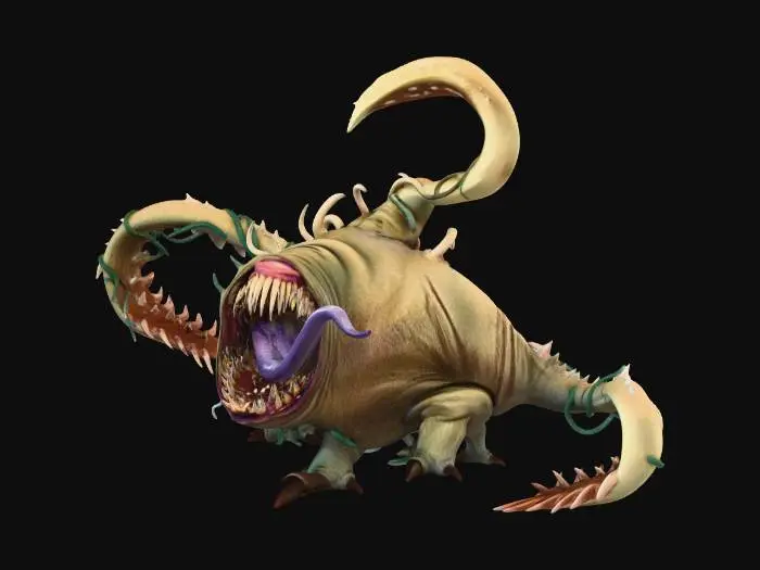 3D model for Deepcoil Mawbeast