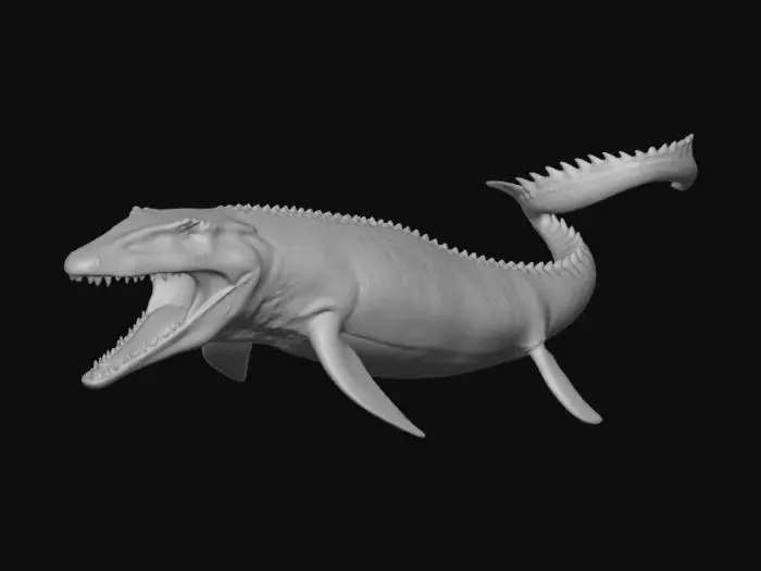 3D model for Mosasaurus