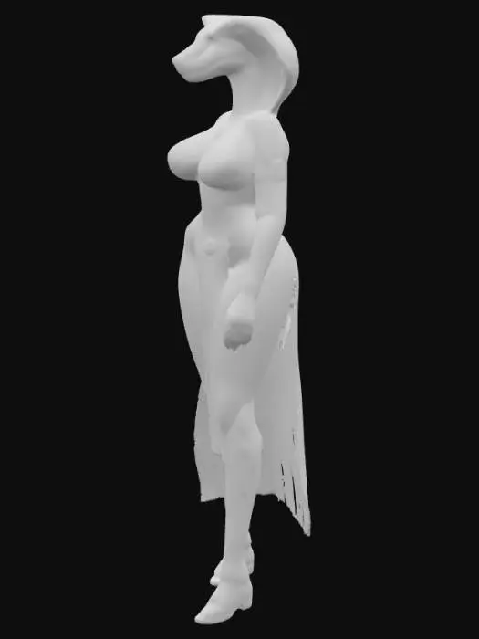 3D model for Desert Queen