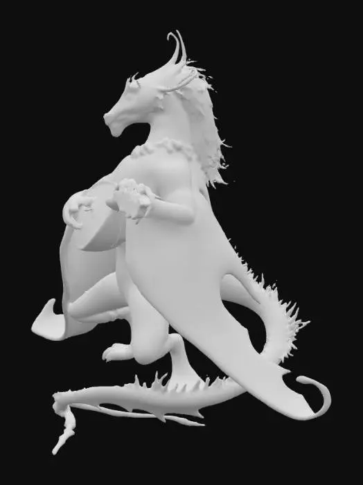 3D model for Serenade Dragon