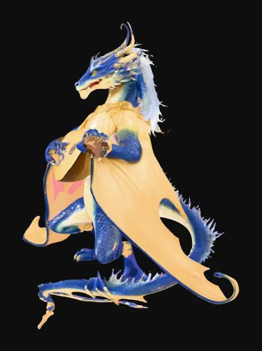 3D model for Serenade Dragon