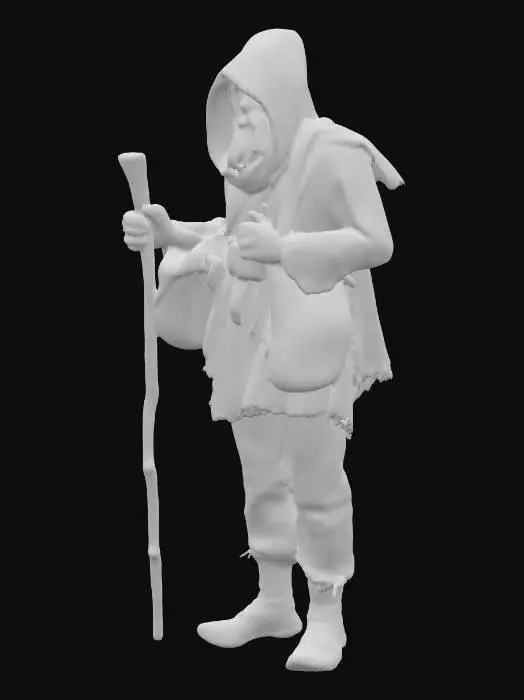 3D model for medieval Hobo