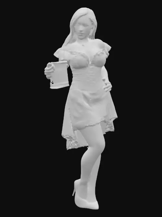 3D model for Tavern wench