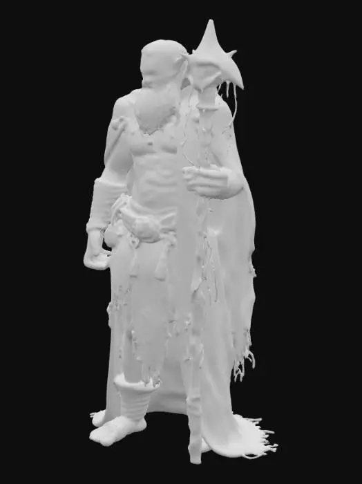 3D model for orc warlock