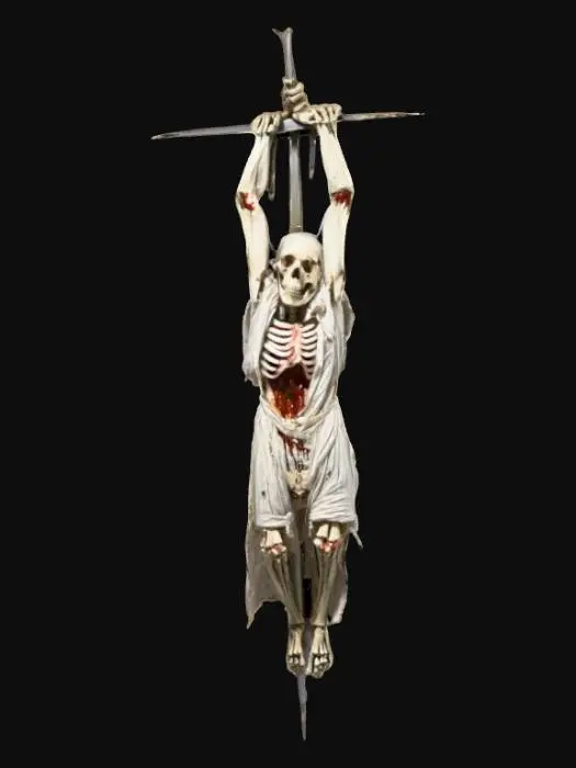 3D model for corpse on spike