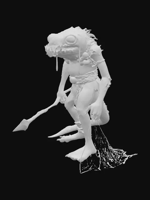 3D model for Fisherman