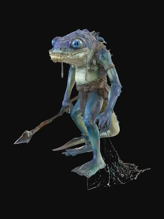 3D model for Fisherman