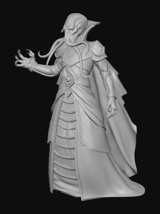 3D model for Mindflayer Mage