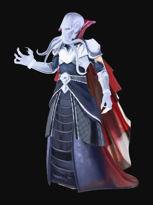 3D model for Mindflayer Mage