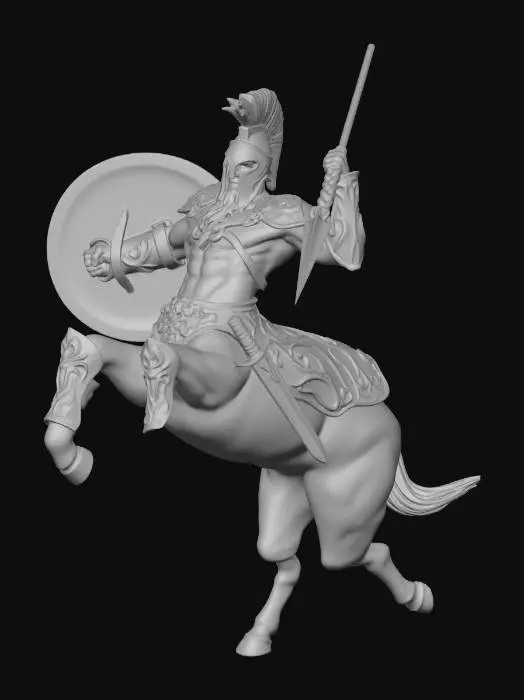 3D model for Centaur Warrior