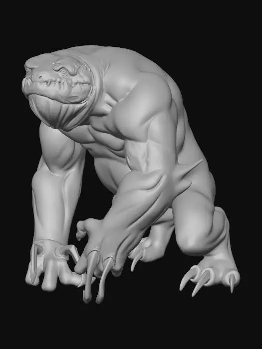 3D model for Amphibious Colossus