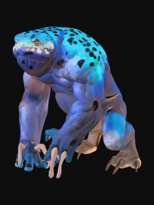 3D model for Amphibious Colossus