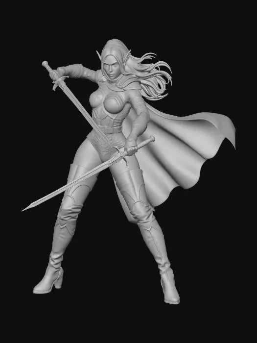 3D model for Shadowblade Vigilante