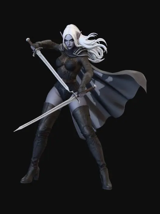 3D model for Shadowblade Vigilante