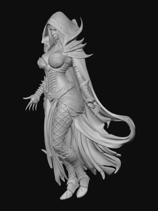 3D model for Dark Enchantress