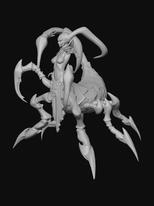 3D model for Scorpion Enchantress