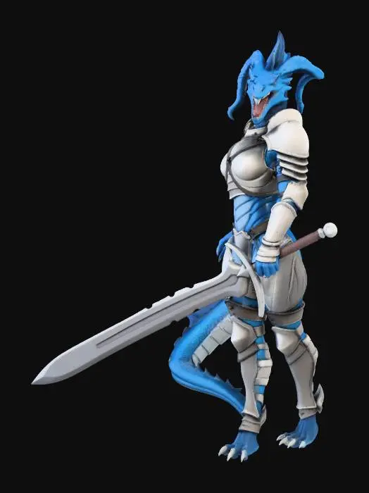3D model for Dragon Knight