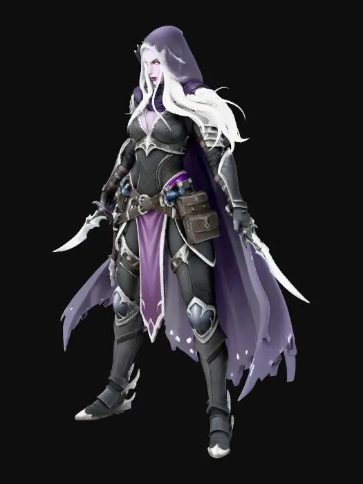 3D model for Shadowblade Huntress