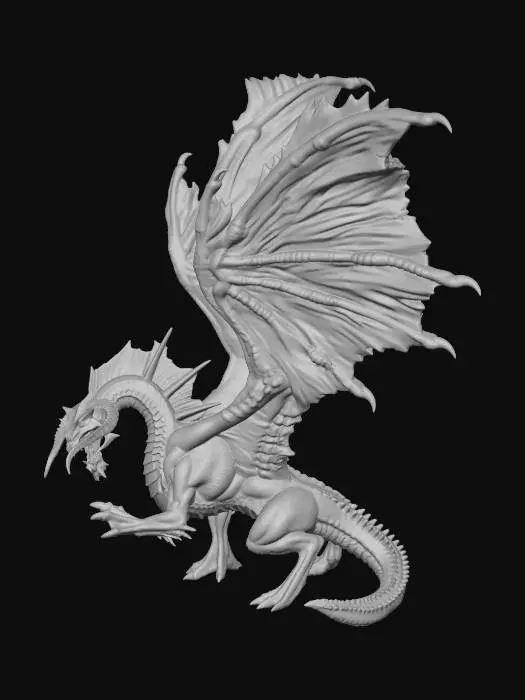 3D model for Black Wyrm