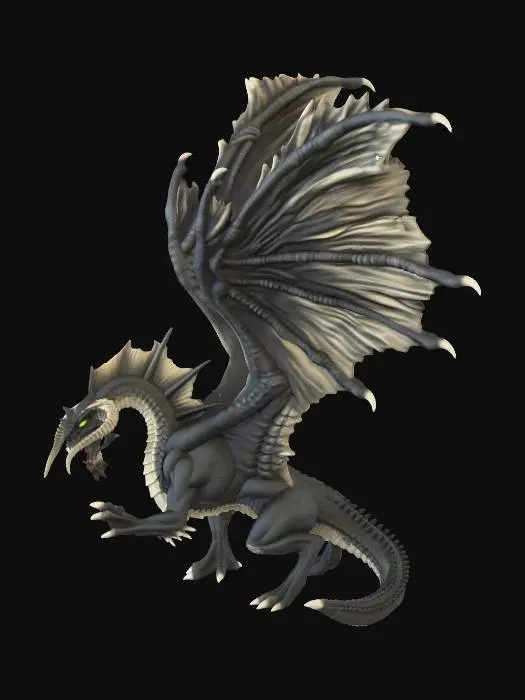 3D model for Black Wyrm