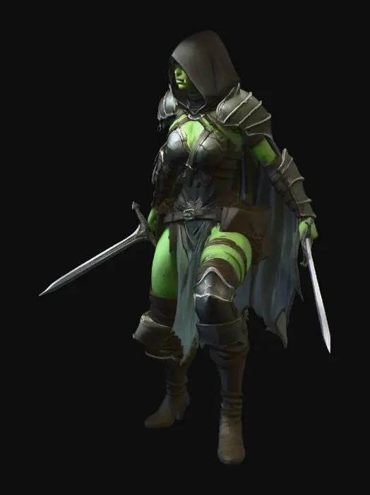 3D model for Emerald Shadowblade