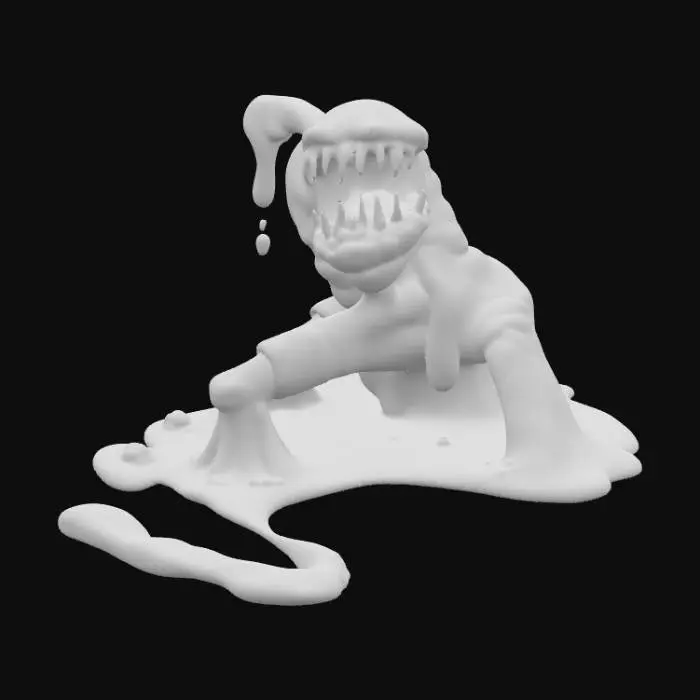 3D model for Slime Beast