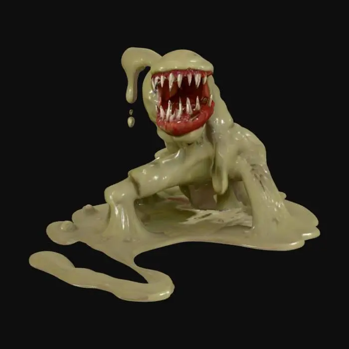 3D model for Slime Beast