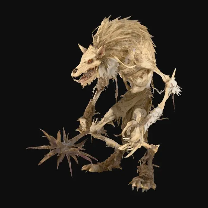 3D model for Gnoll Witherling