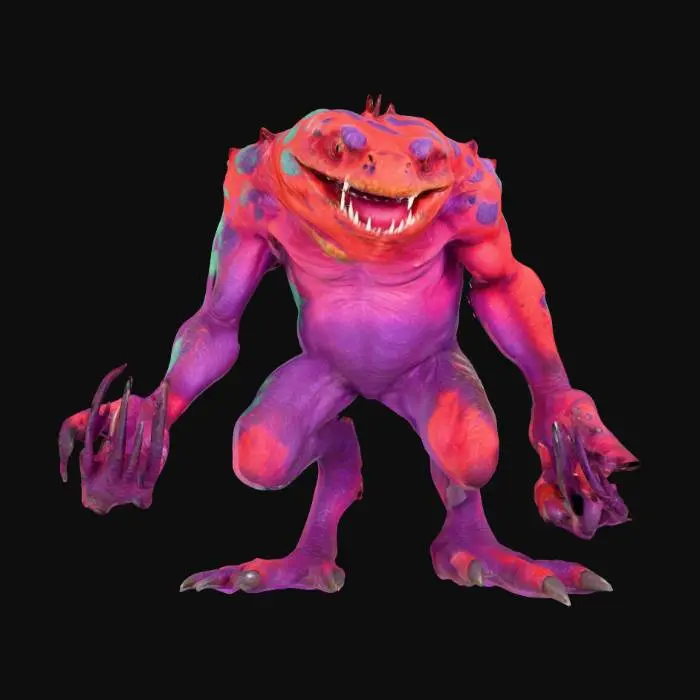 3D model for Crimson Claw Strider