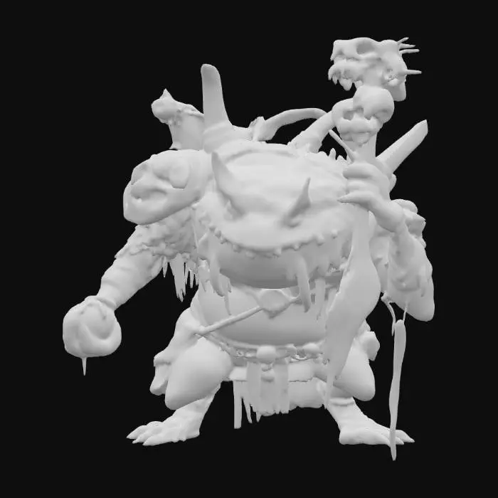 3D model for Swamp Sorcerer