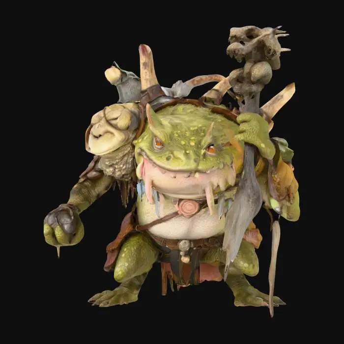 3D model for Swamp Sorcerer