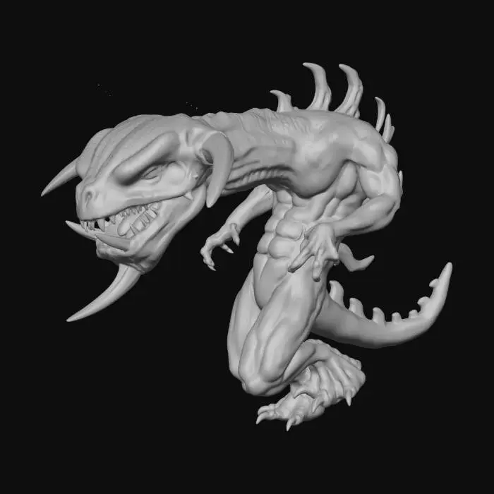 3D model for Chaos Serpent