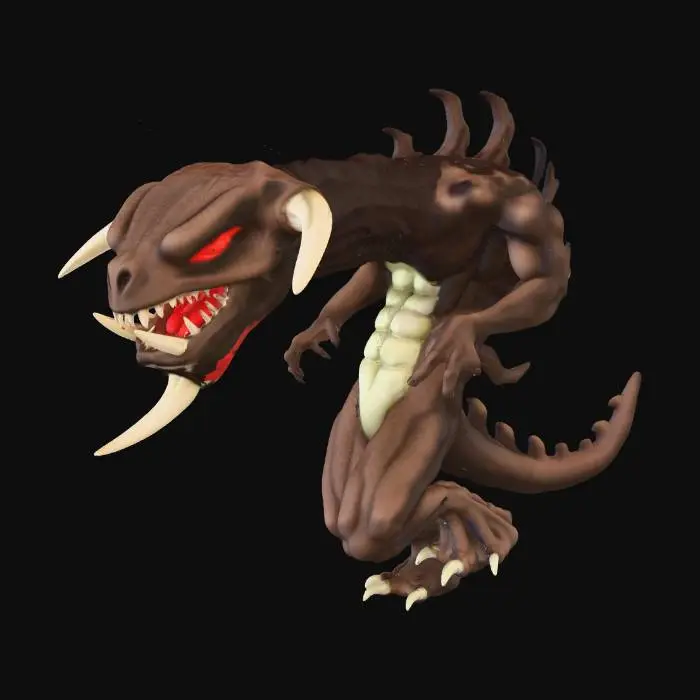 3D model for Chaos Serpent